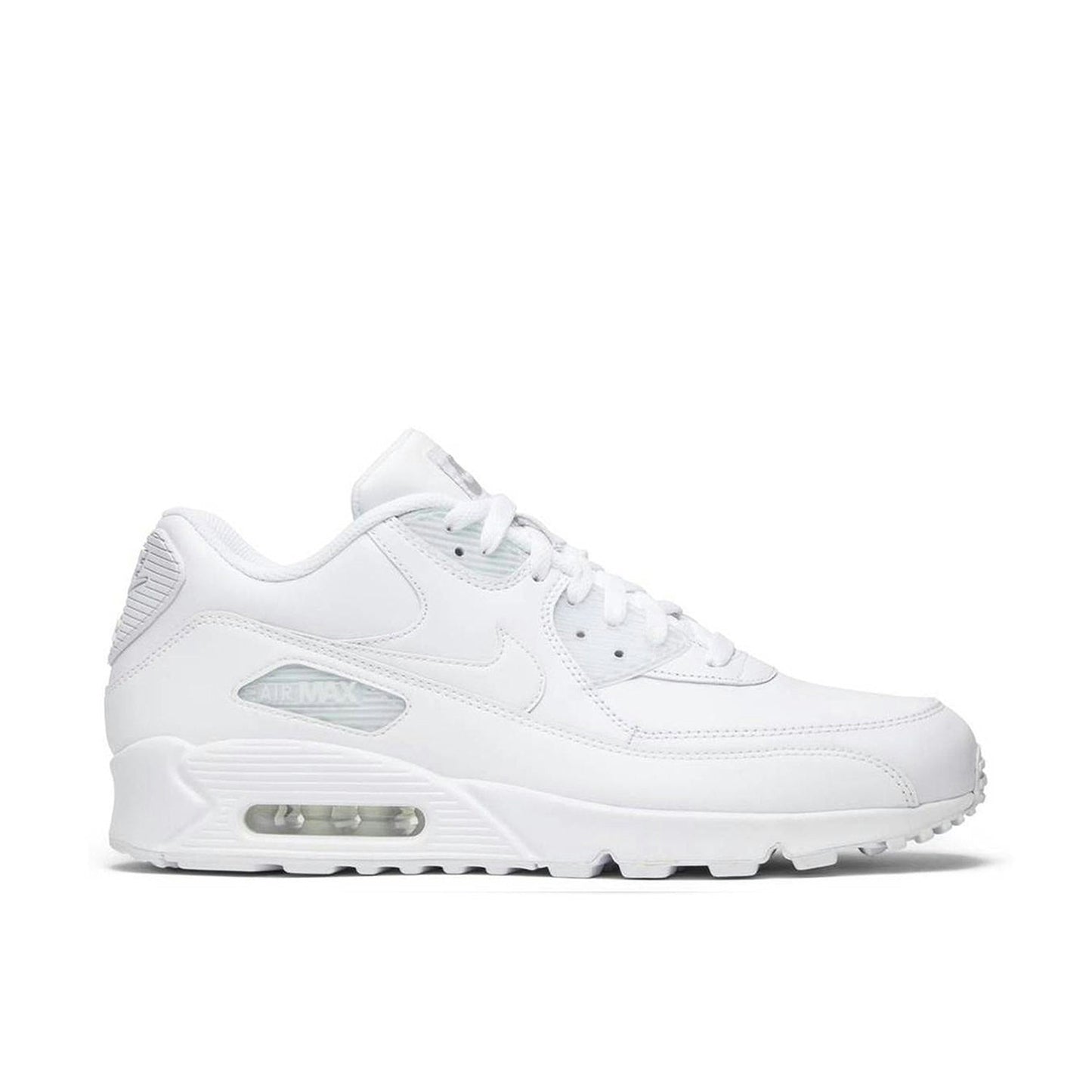 NIKE AIR MAX 90 WHITE LEATHER