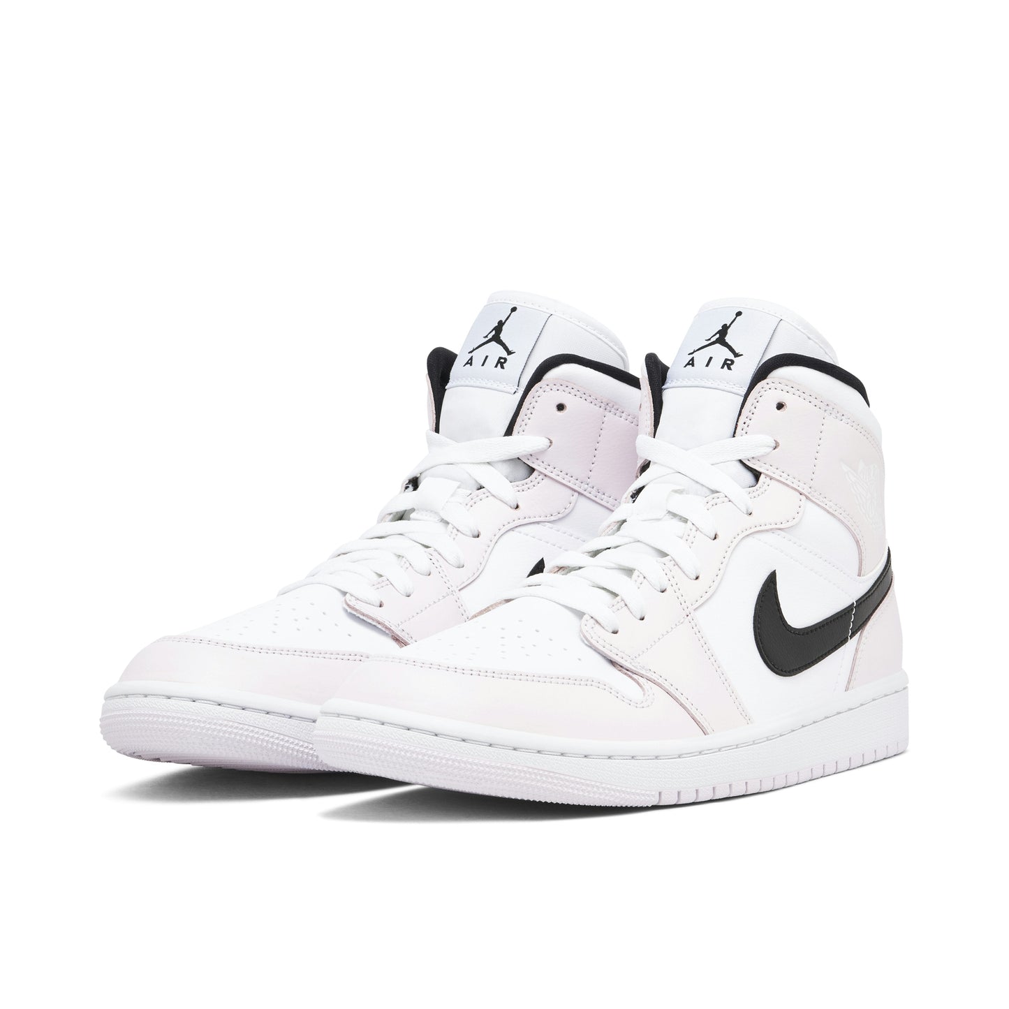 AIR JORDAN 1 MID BARELY ROSE WOMENS
