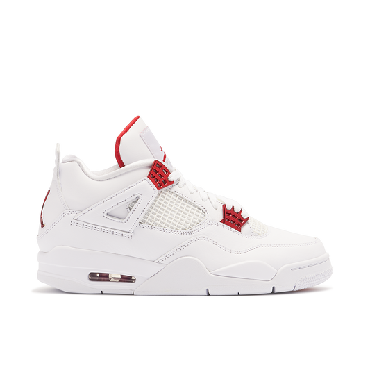 AIR JORDAN 4 METALLIC PACK WHITE RED