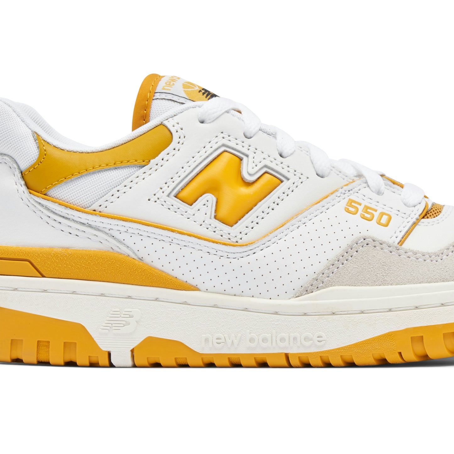 NEW BALANCE 550 SEA SALT VARSITY GOLD