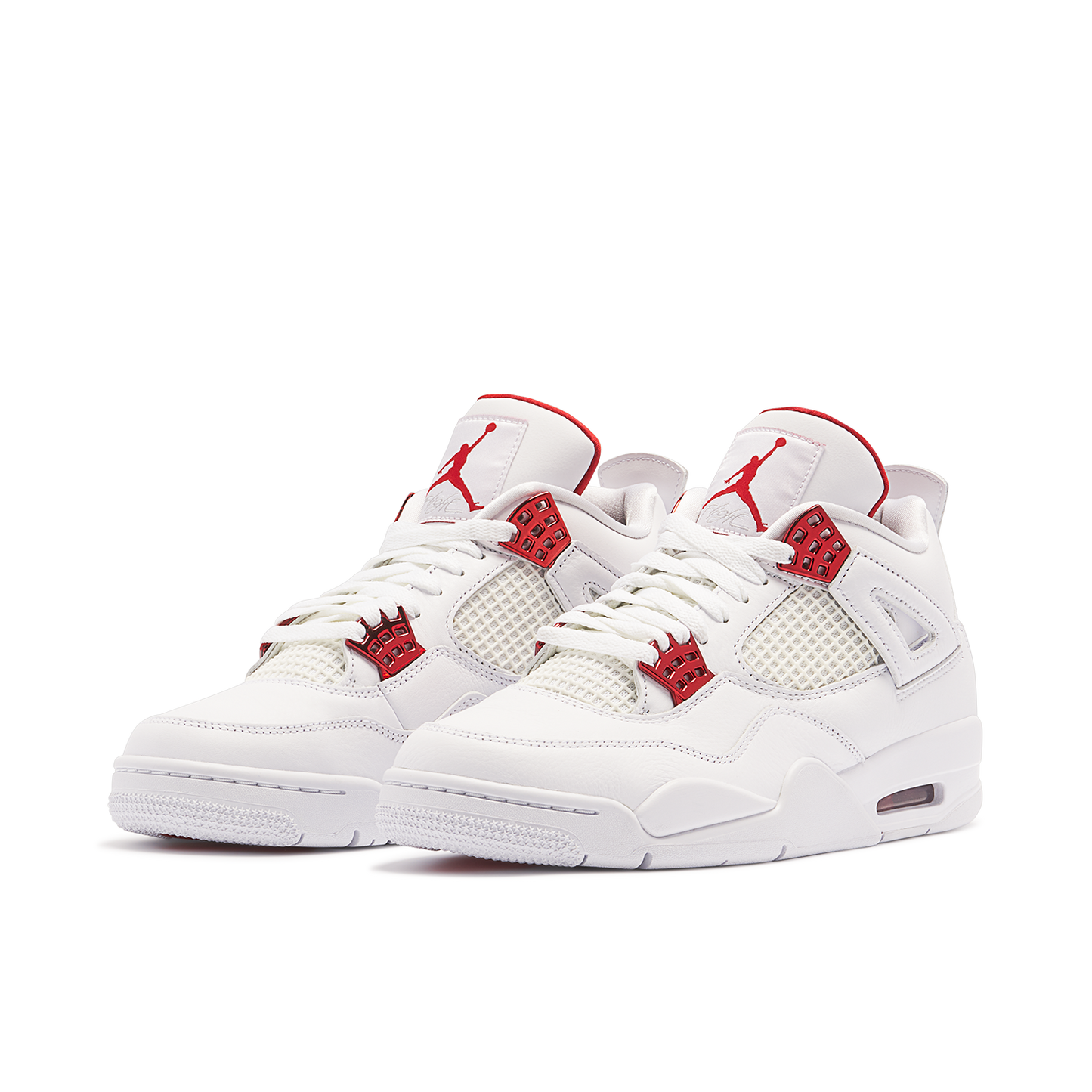 AIR JORDAN 4 METALLIC PACK WHITE RED