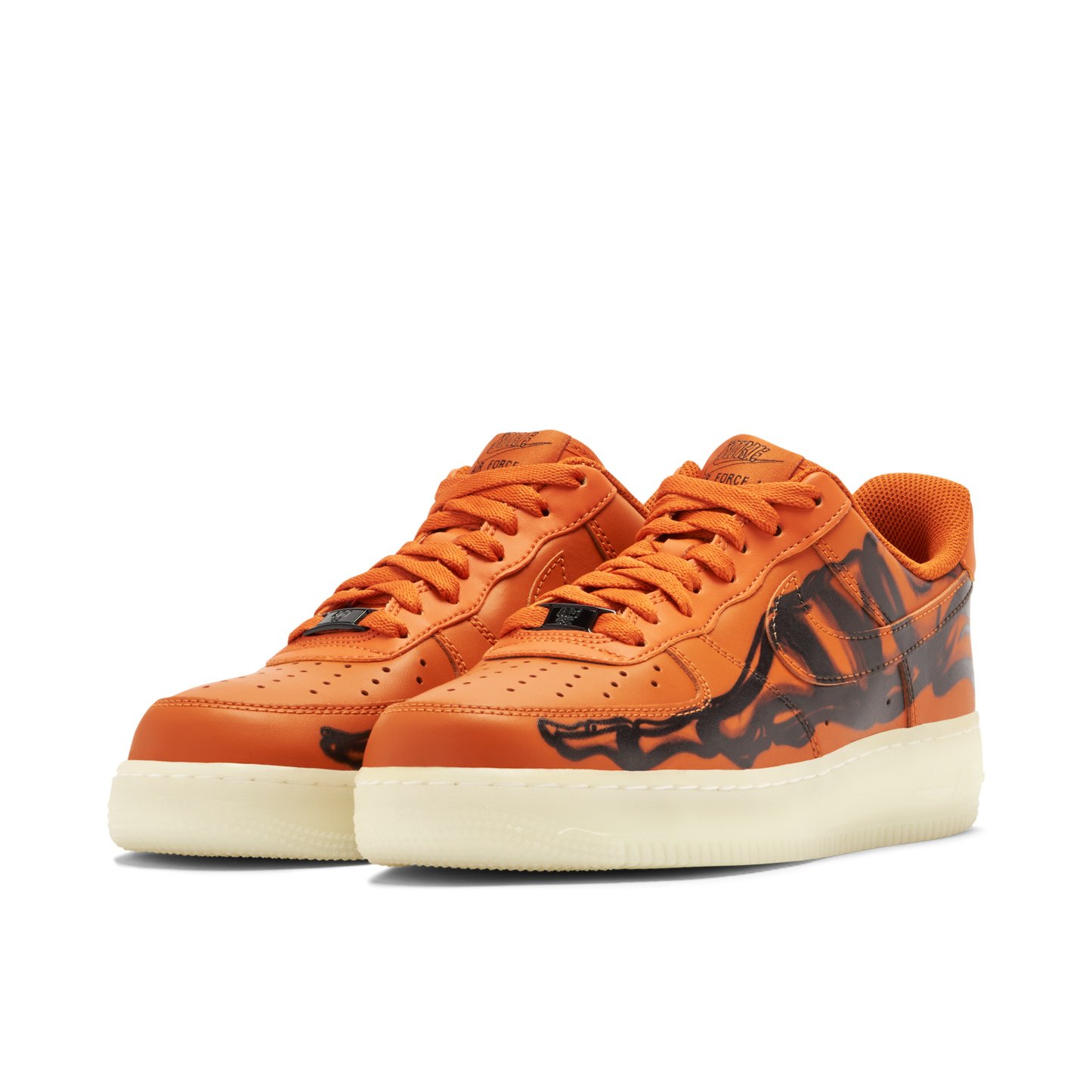 NIKE AIR FORCE 1 SKELETON ORANGE