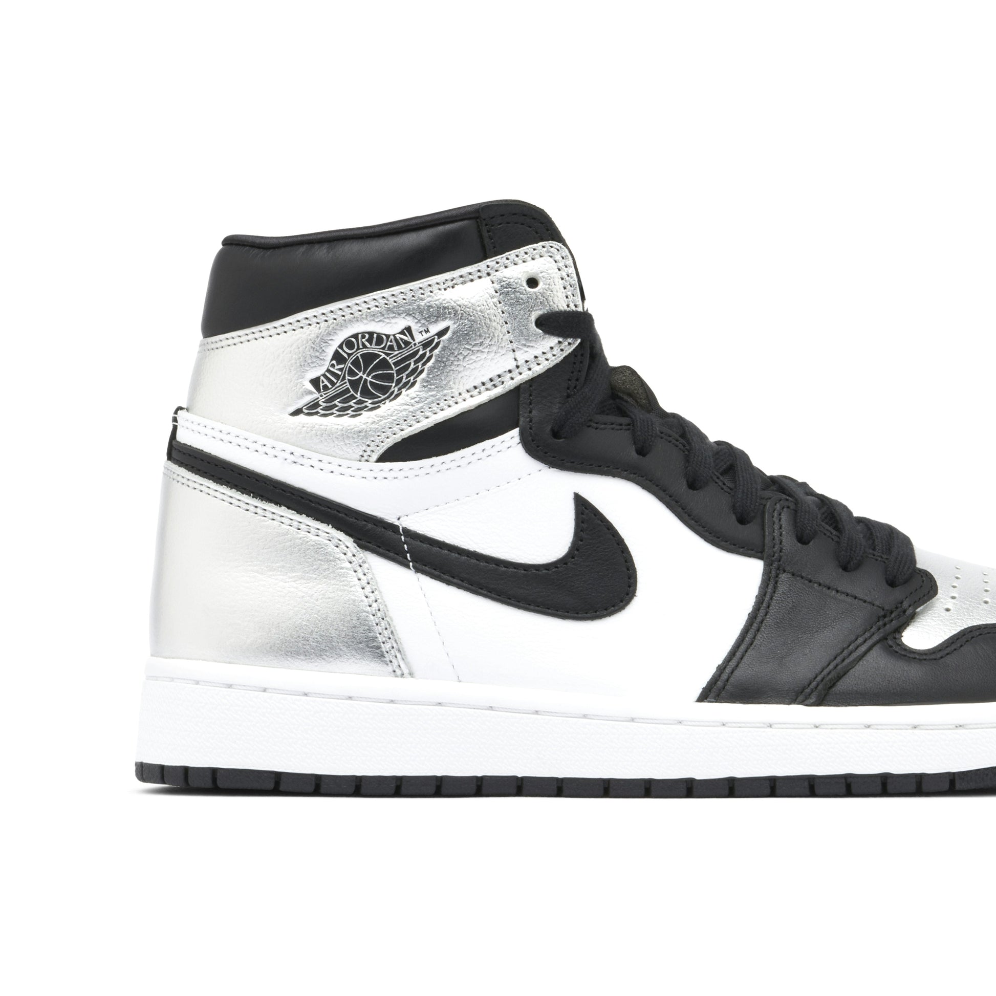 AIR JORDAN 1 RETRO HIGH SILVER TOE WOMENS