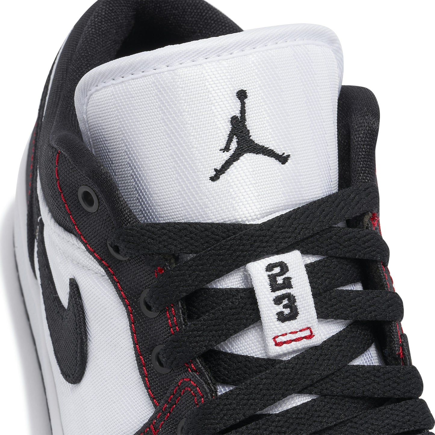 AIR JORDAN 1 LOW SE UTILITY BLACK WHITE RED WOMENS