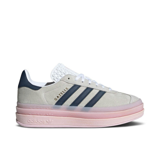 ADIDAS GAZELLE BOLD CLEAR PINK NIGHT INDIGO WOMENS