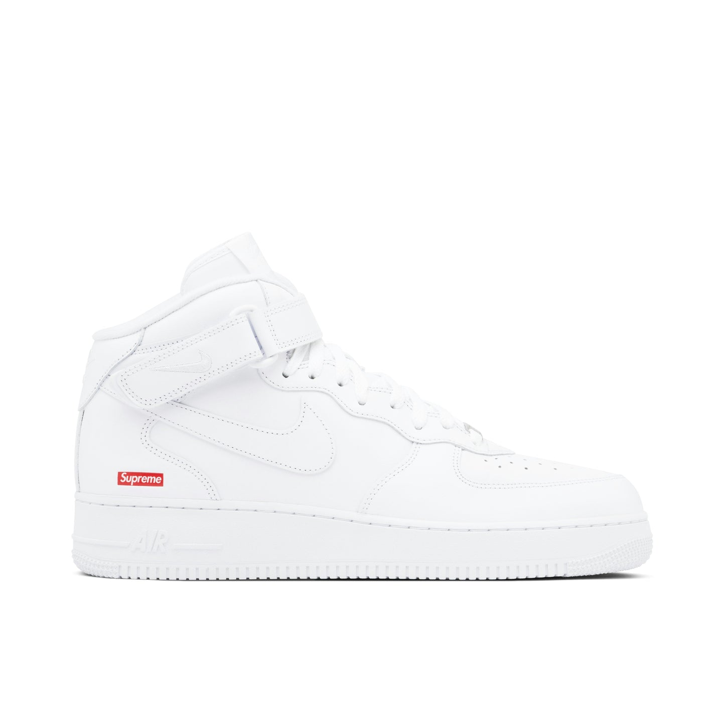 NIKE AIR FORCE 1 MID SUPREME WHITE