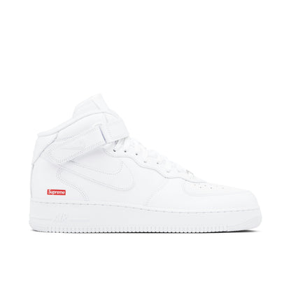 NIKE AIR FORCE 1 MID SUPREME WHITE