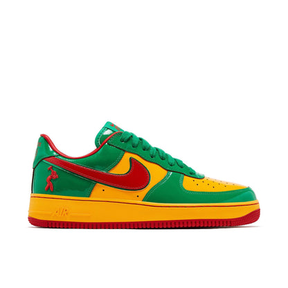 NIKE AIR FORCE 1 LOW LIL YACHTY CONCRETE BOYS LUCKY GREEN