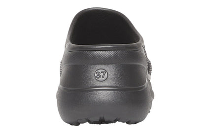 (WMNS) Balenciaga x Crocs Pool Slide Sandals 'Black' 677389W1S8E1000 #