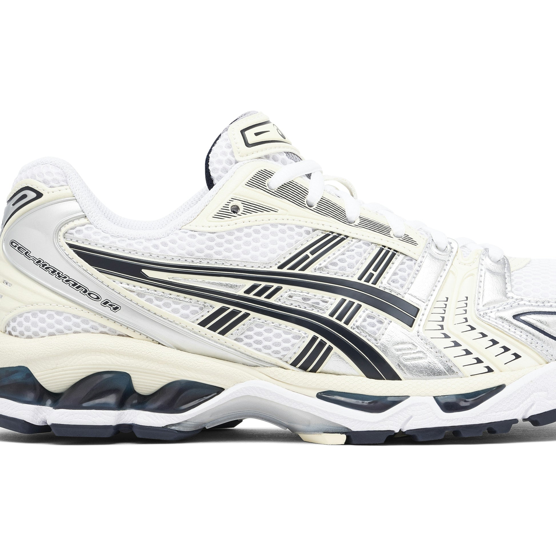 ASICS GEL-KAYANO 14 WHITE MIDNIGHT WOMENS