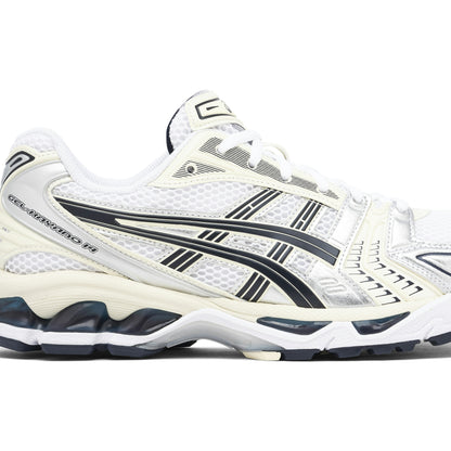 ASICS GEL-KAYANO 14 WHITE MIDNIGHT WOMENS