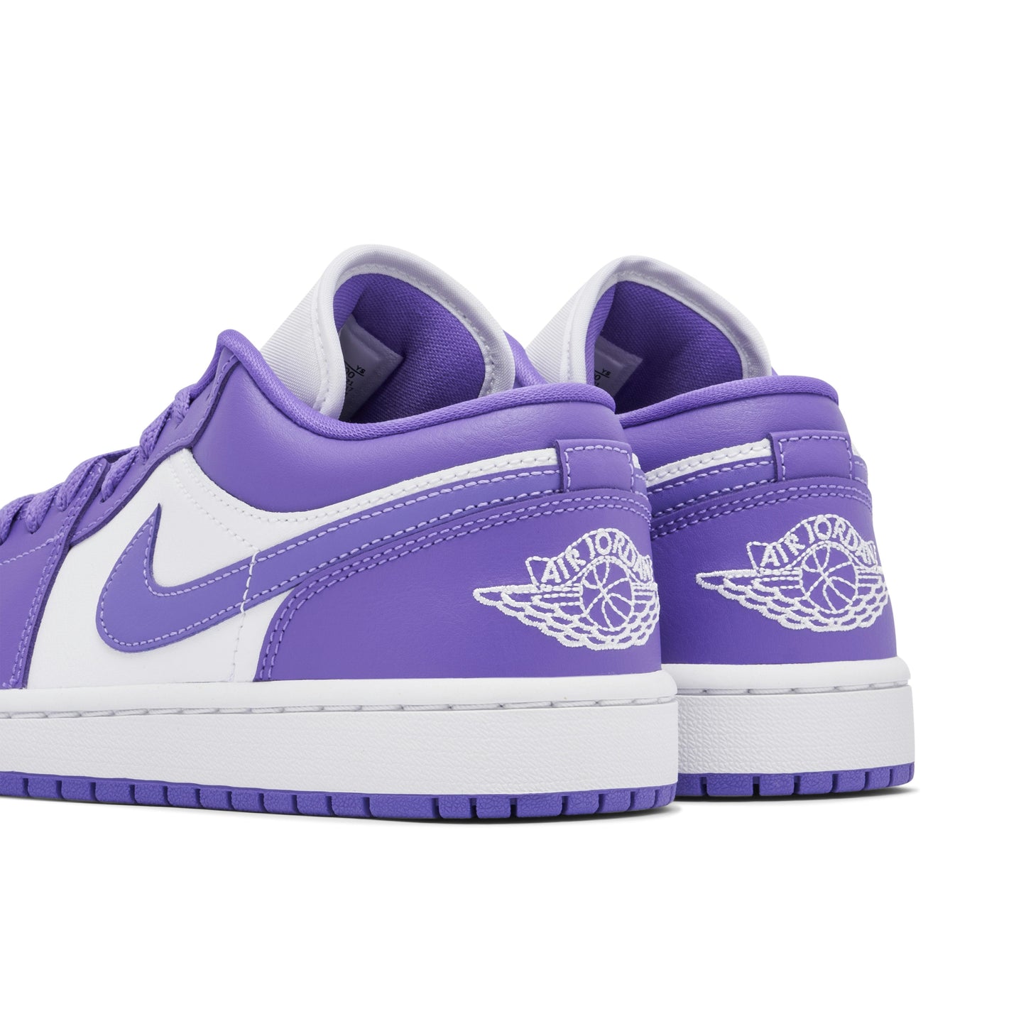 AIR JORDAN 1 LOW PATENT PURPLE WOMENS