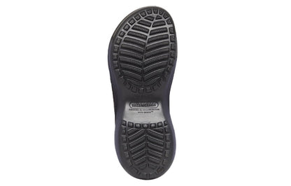 (WMNS) Balenciaga x Crocs Pool Slide Sandals 'Black' 677389W1S8E1000 #