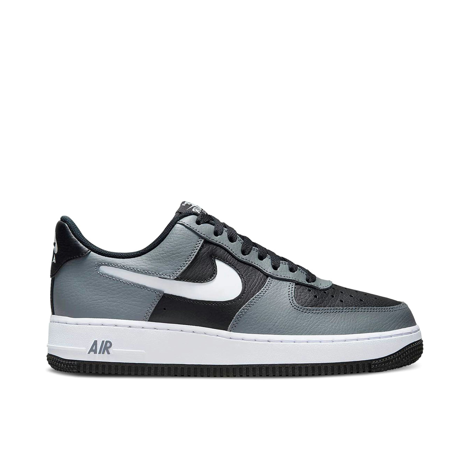 NIKE AIR FORCE 1 07 LV8 BLACK SMOKE GREY