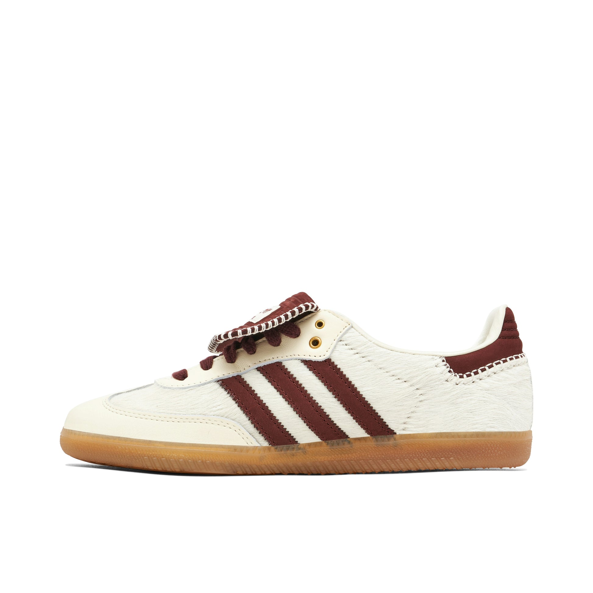 ADIDAS SAMBA X WALES BONNER WHITE BURGUNDY