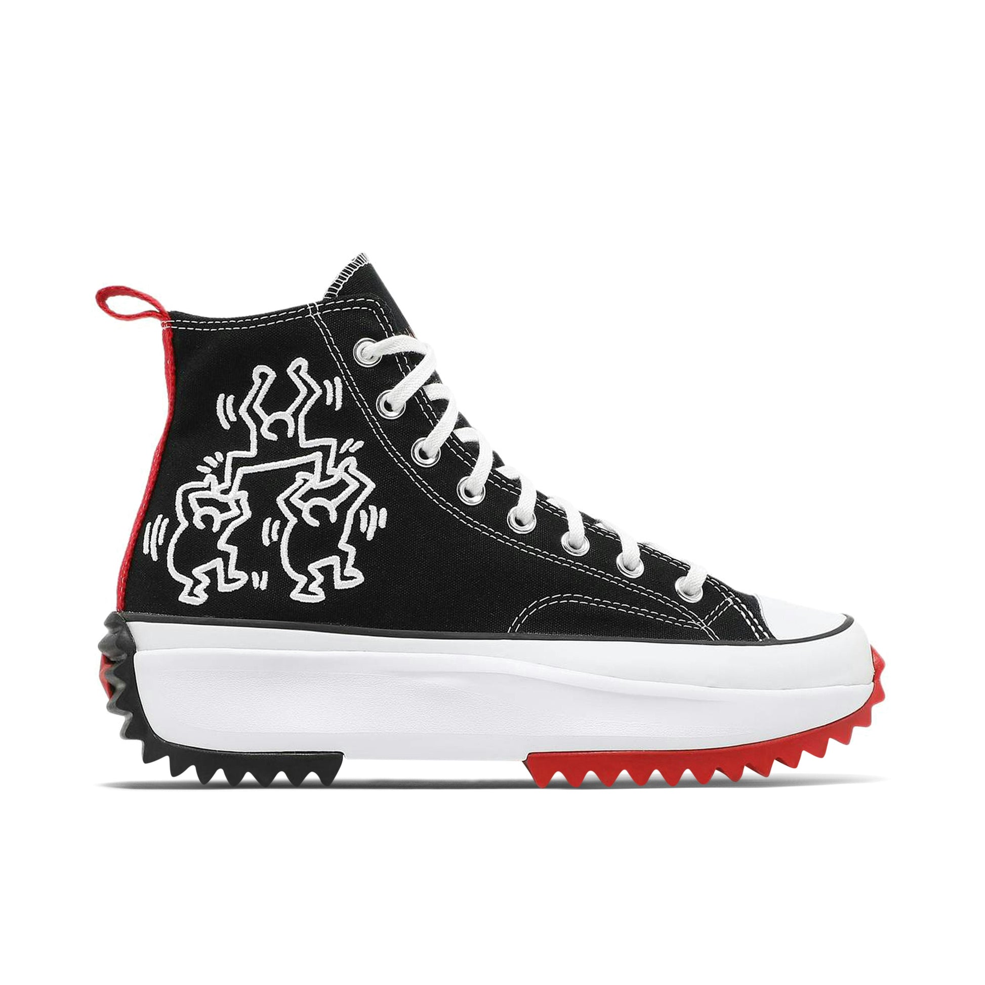 CONVERSE RUN STAR HIKE HI X KEITH HARING BLACK