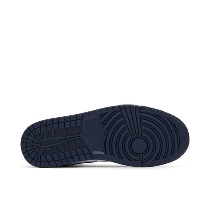 AIR JORDAN 1 MID WHITE METALLIC GOLD OBSIDIAN
