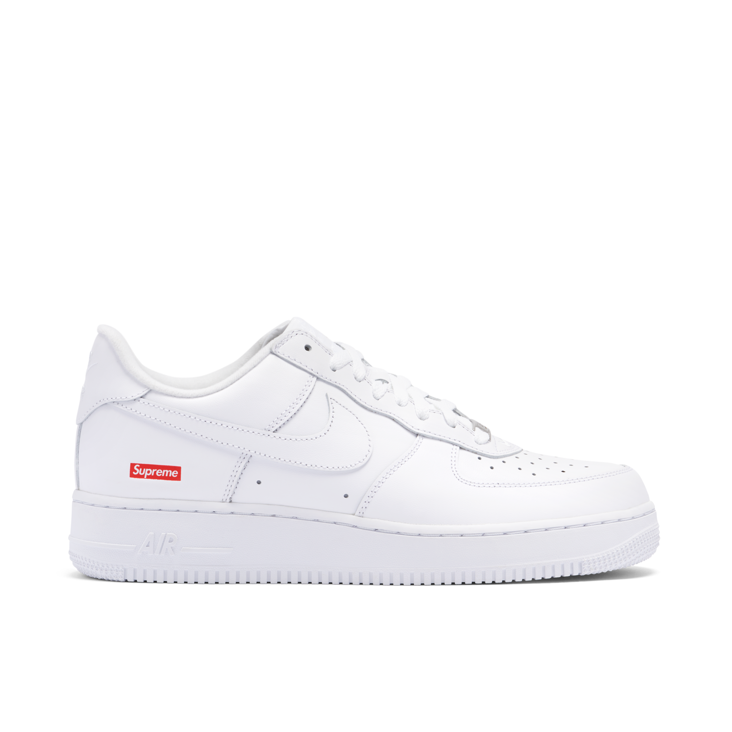 NIKE AIR FORCE 1 LOW SUPREME WHITE
