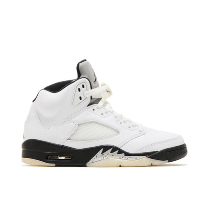 AIR JORDAN 5 RETRO 'WHITE BLACK'