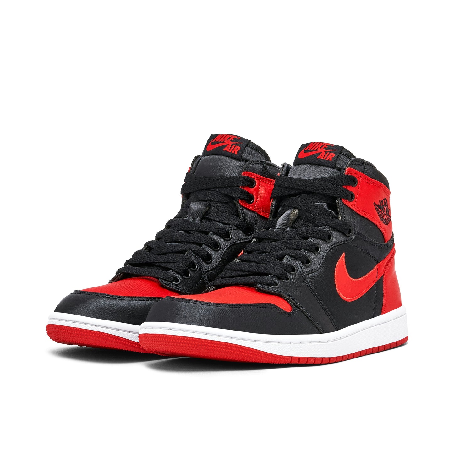 AIR JORDAN 1 HIGH OG SATIN BRED WOMENS
