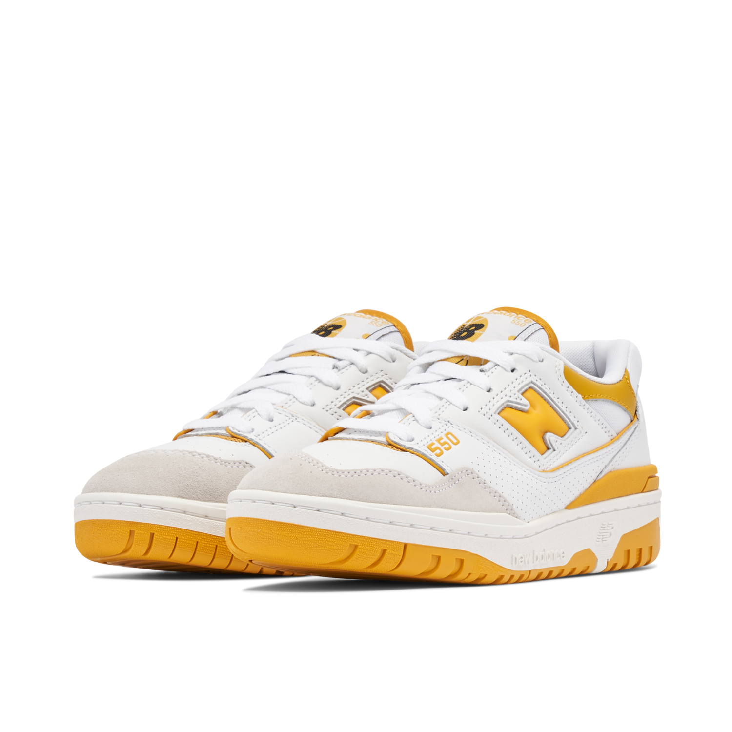 NEW BALANCE 550 SEA SALT VARSITY GOLD