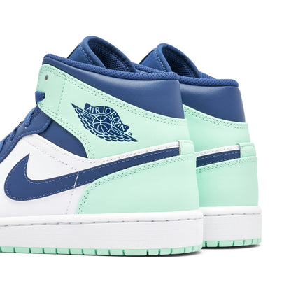 AIR JORDAN 1 MID BLUE MINT