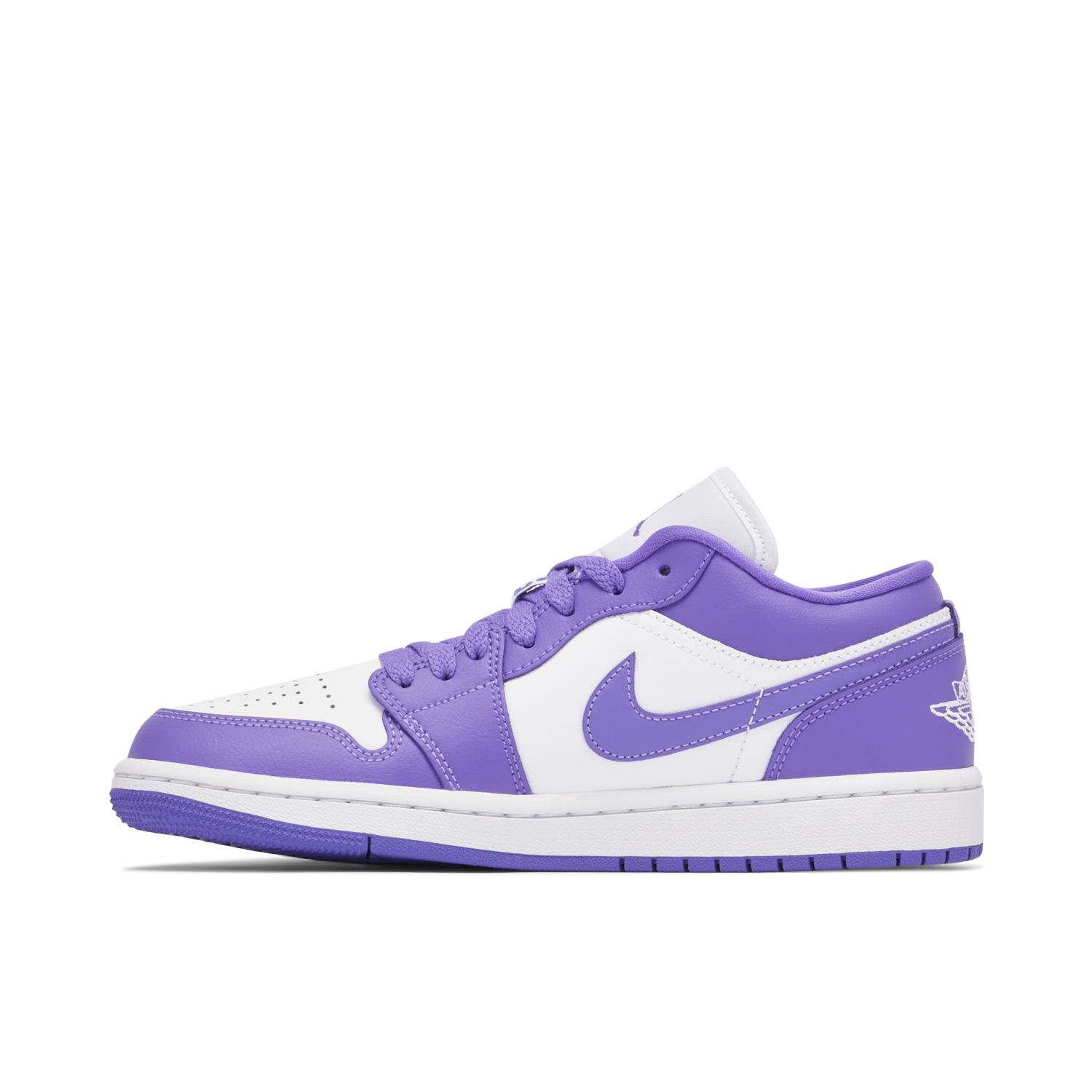 AIR JORDAN 1 LOW PATENT PURPLE WOMENS