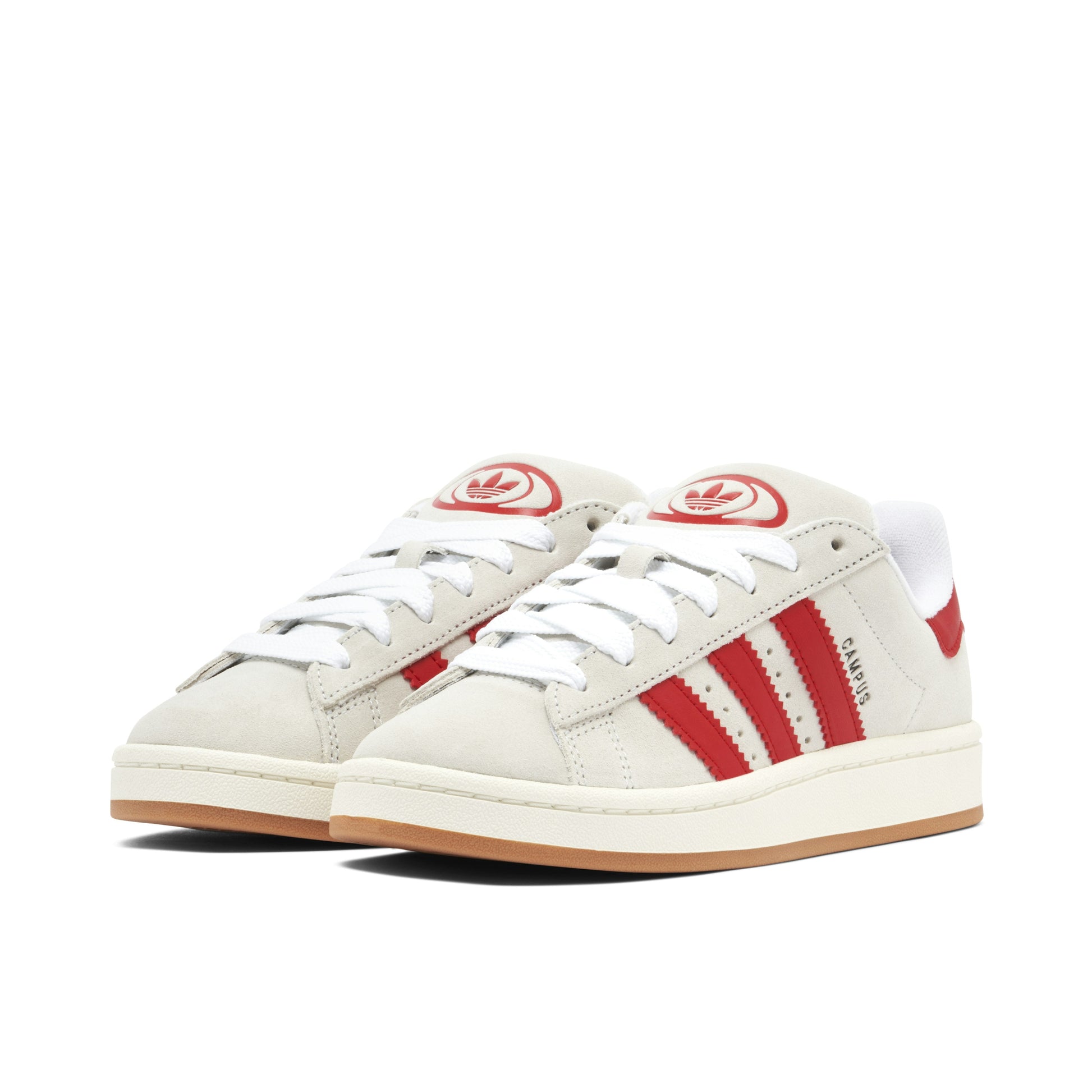 ADIDAS CAMPUS 00S CRYSTAL WHITE SCARLET WOMENS
