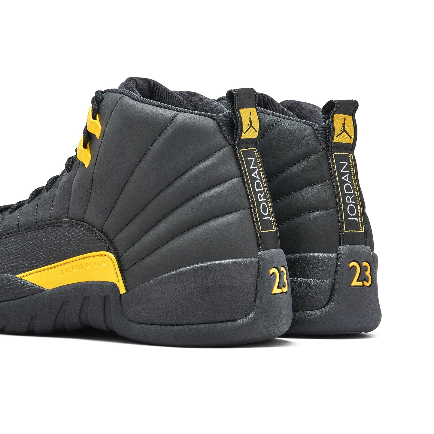 AIR JORDAN 12 BLACK TAXI