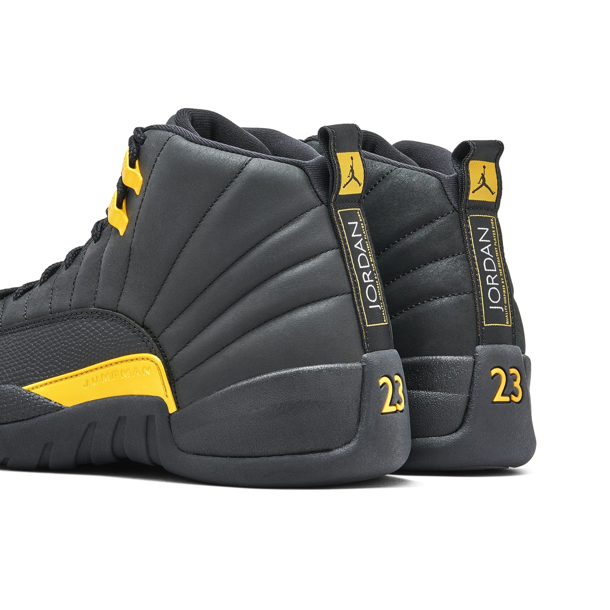 AIR JORDAN 12 BLACK TAXI