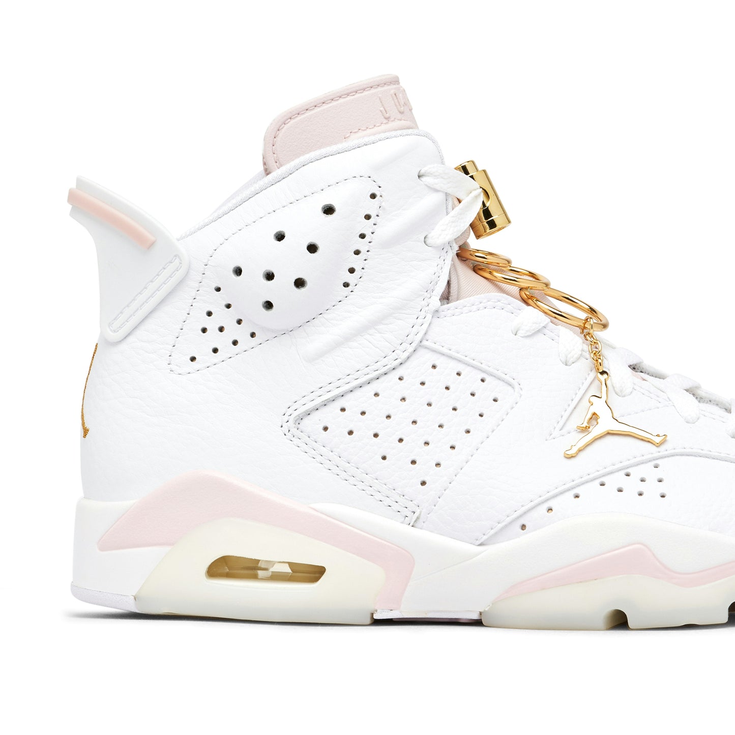 AIR JORDAN 6 RETRO GOLD HOOPS WOMENS