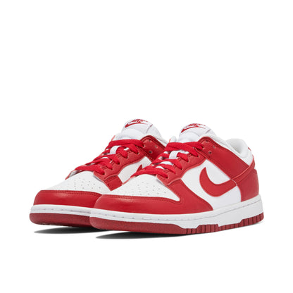 NIKE DUNK LOW NEXT NATURE WHITE GYM RED WOMENS