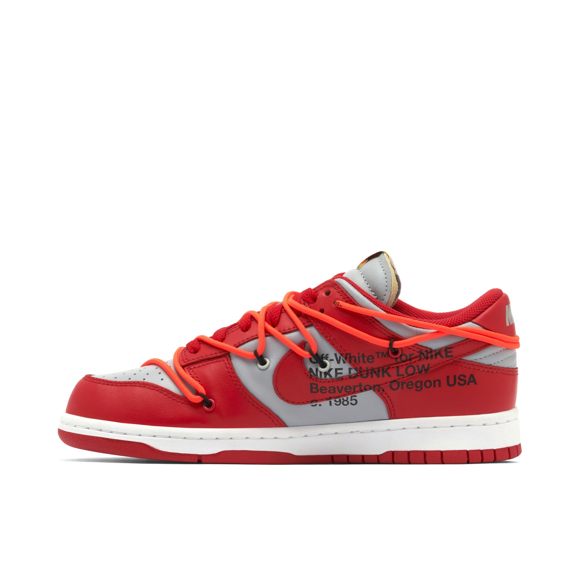 OFF-WHITE X NIKE SB DUNK LOW RED