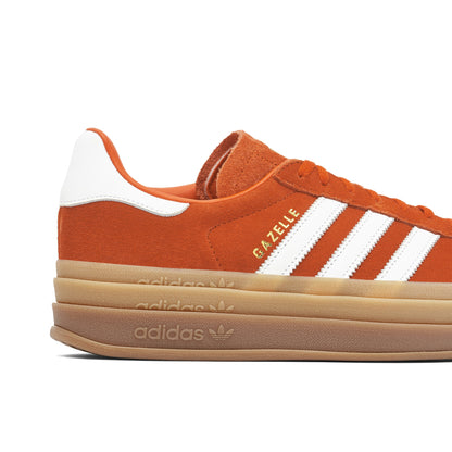 Adidas Gazelle Bold Collegiate Orange Gum Womens