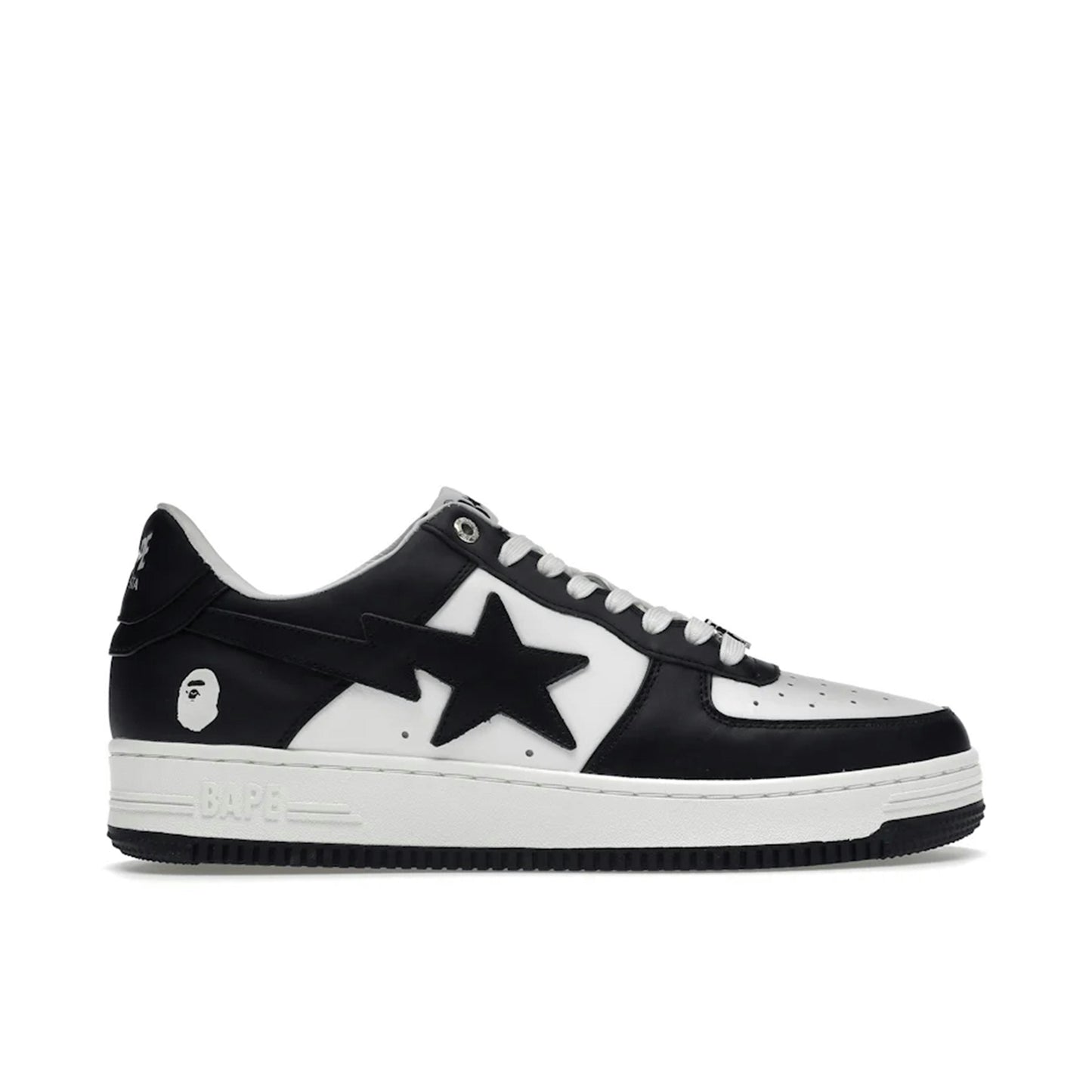 A BATHING APE BAPESTA WHITE BLACK (2022)