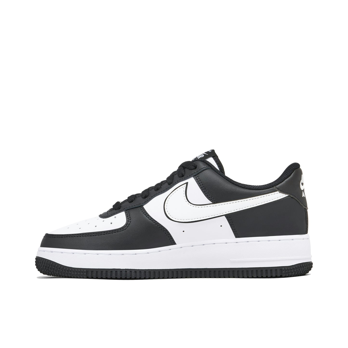 NIKE AIR FORCE 1 07 LOW WHITE SWOOSH PANDA