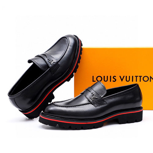 Luxury Black Platform Loafers ✨